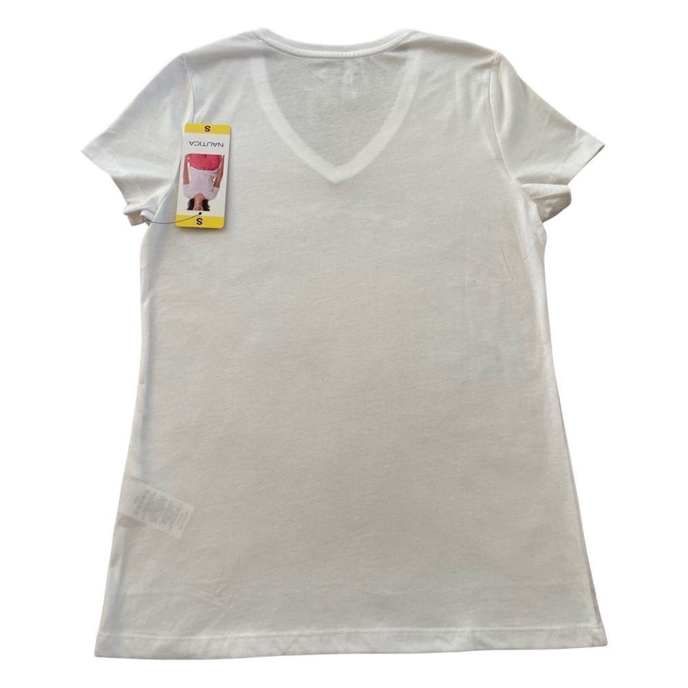 Nautica Studded Logo Crewneck T-Shirt • Small • NWT - Picture 11 of 13